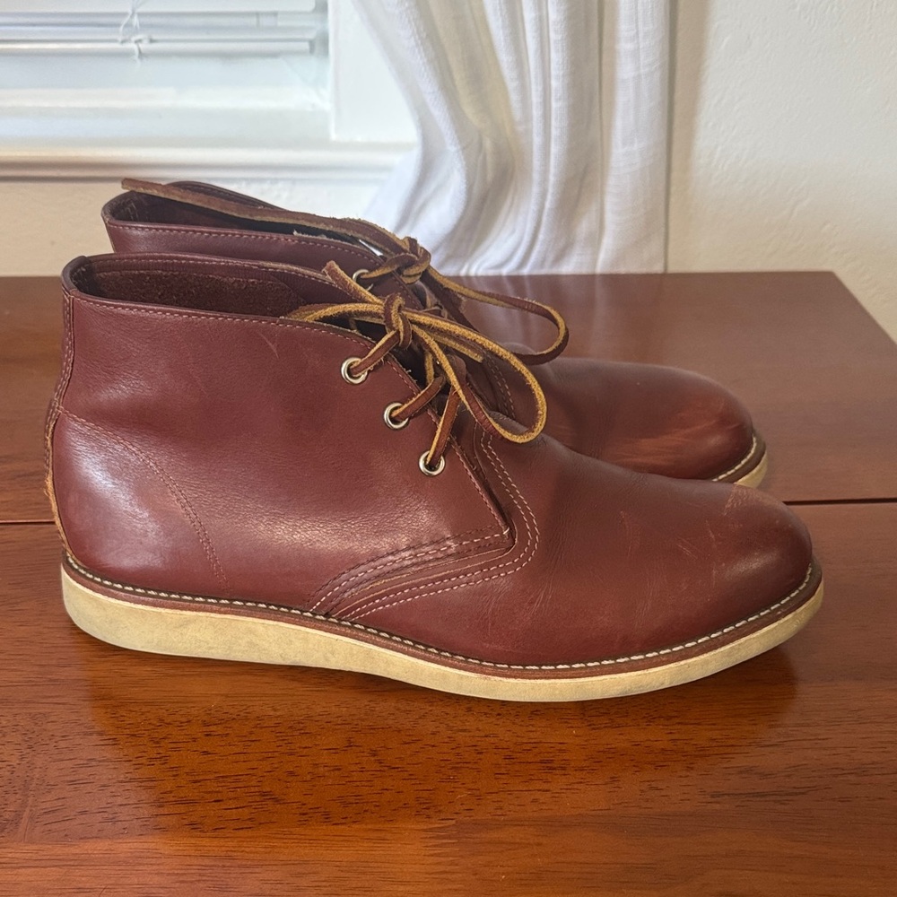 Red Wing Shoes Men's Chukka Boots in Rich Brown 11